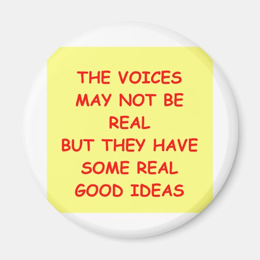 een grappige grap voor je magneet (Voorkant)