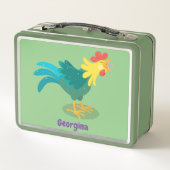 Een grappige illustratie van de cartoon van de kra (Achterkant)