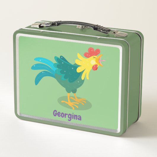 Een grappige illustratie van de cartoon van de kra (Achterkant)