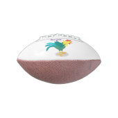 Een grappige illustratie van de cartoon van de kra american football (Gedraaid 90)