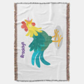 Een grappige illustratie van de cartoon van de kra deken (Voorkant Verticaal)