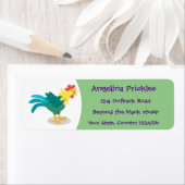 Een grappige illustratie van de cartoon van de kra etiket (Insitu)