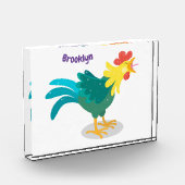 Een grappige illustratie van de cartoon van de kra fotoblokken (Links)