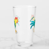 Een grappige illustratie van de cartoon van de kra glas (Links)