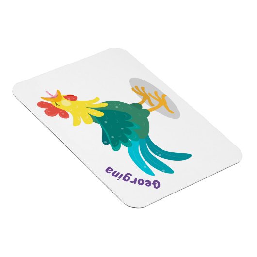 Een grappige illustratie van de cartoon van de kra magneet (Rechterzijde)