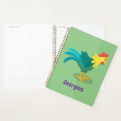 Een grappige illustratie van de cartoon van de kra planner (Display)