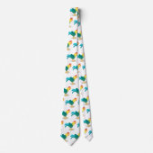 Een grappige illustratie van de cartoon van de kra stropdas (Voorkant)