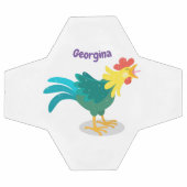 Een grappige illustratie van de cartoon van de kra voetbal (Enkel)