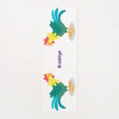 Een grappige illustratie van de cartoon van de kra yogamat (Voorkant)