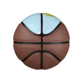 Een grappige illustratie van de cartoon van druive basketbal (Rechts)
