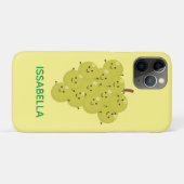 Een grappige illustratie van de cartoon van druive Case-Mate iPhone case (Achterkant (horizontaal))