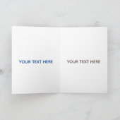 Een grappige illustratie van de cartoon van druive kaart (Binnen)