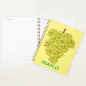 Een grappige illustratie van de cartoon van druive planner (Display)