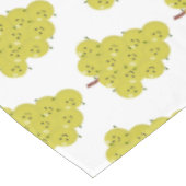 Een grappige illustratie van de cartoon van druive tafelkleed (Gekanteld)