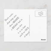 Een grappige kaart om een vriend op te vrolijken.. (Achterkant)