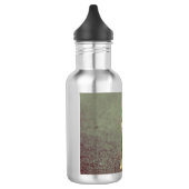 Een grappige kat met een bril waterfles  (Links)