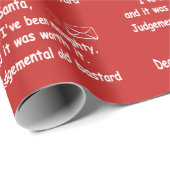 Een grappige kerstbrief aan de Kerstman... ik ben  Cadeaupapier (Rol Hoek)