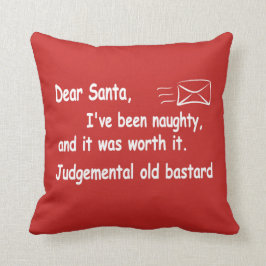 Een grappige kerstbrief aan de Kerstman... ik ben Kussen