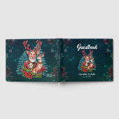 Een grappige kerstillustratie, gastenboek (Volledig)