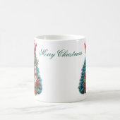 Een grappige kerstillustratie, koffiemok (Center)