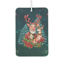 Een grappige kerstillustratie,