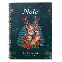 Een grappige kerstillustratie,