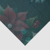 Een grappige kerstillustratie tissuepapier (Detail)