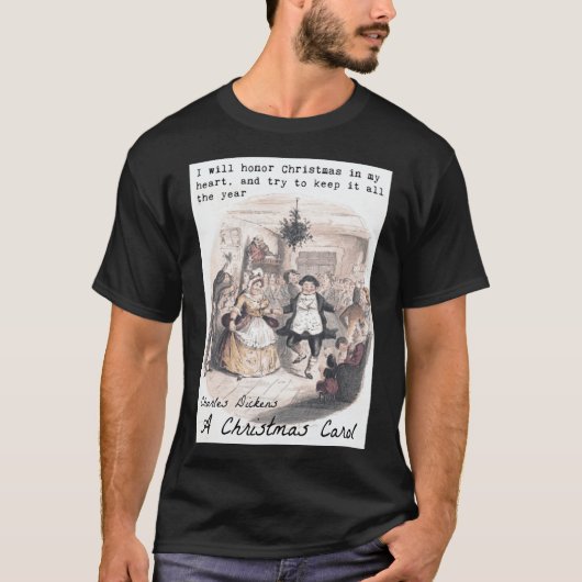 Een grappige kerstlied t-shirt (Voorkant)
