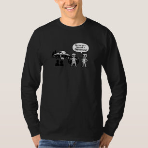 Een grappige kijk op de Disclosure-beweging T-shirt