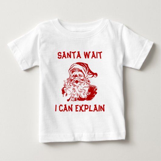 Een grappige Rode Kerstkerstman, die ik kan uitleg (Voorkant)