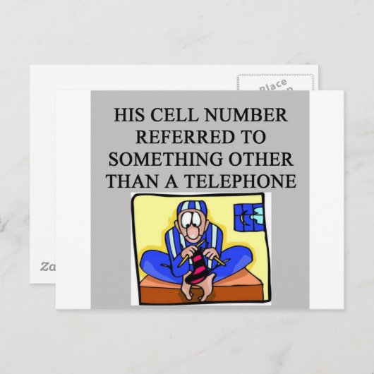 een grappige scheiding briefkaart (Voorkant / Achterkant)