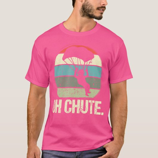 Een grappige skydiving t-shirt (Voorkant)