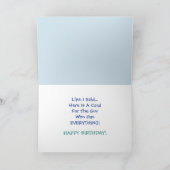 Een grappige vent die alles heeft, Blauwe Chevy ui Kaart (Binnen)