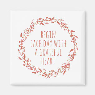 Een Grateful Heart Magneet