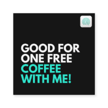 Een gratis koffie met mij