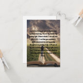 Een gratis Wenskaart voor dagelijkse bescherming Kaart (Voorkant / Achterkant in situ)