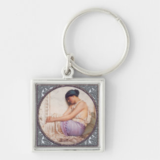 Een Grecian Girl Sleutelhanger