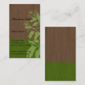 Een Green Earth Visitekaartje (Voorkant / Achterkant)