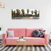 EEN GREETTE VAN PALMSPRINGS CANVAS AFDRUK (Insitu (Woonkamer))