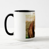 Een grens-collie-ogen mok (Links)