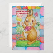 Een Grenzons Birthday Flat Holiday Card Feestdagenkaart (Voorkant / Achterkant)