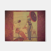 Een Greyhound of Distinction Deurmat (Voorkant)