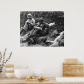 Een Grief-Amerikaanse infanterieoorlog in Korea Poster (Keuken)
