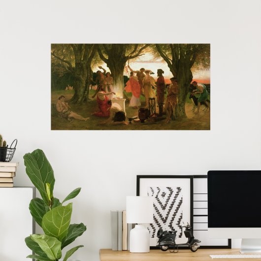 Een Grieks festival Poster (Thuiskantoor)