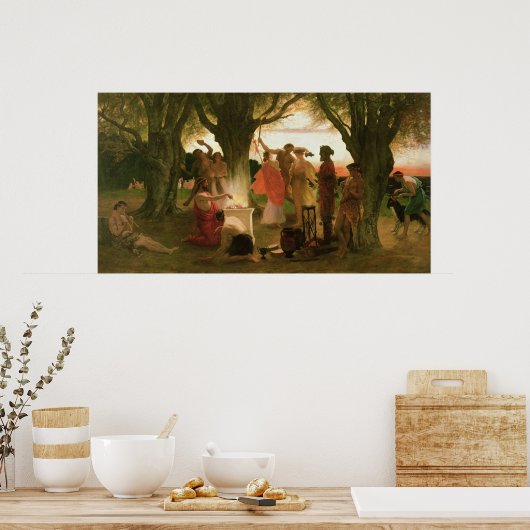 Een Grieks festival Poster (Keuken)