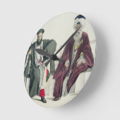 Een Griekse priester en een Turk, gegraveerd door Ronde Klok (Hoek)