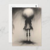 Een griezelig spookkind Happy Halloween Briefkaart (Voorkant / Achterkant)