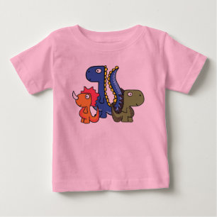 Een griezelige dinosaurusvriend, schattig en schat