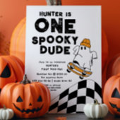 Een griezelige kerel verjaardag uitnodiging