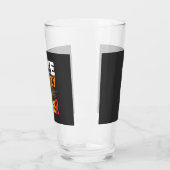 Een griezelige leraar Halloween-ontwerp_1 Glas (Links)